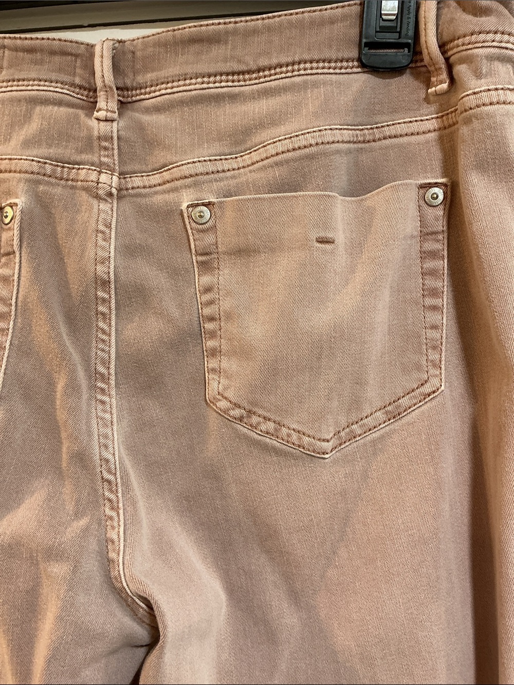 JJill Denim Authentic Fit Slim Ankle Dusty Pink Jeans - Picture 6 of 8